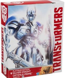 Hasbro Transformers Figura de Acción Edición Platino Silver