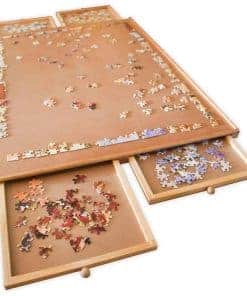 Tablero de Rompecabezas de 1500 Piezas con Cajones -