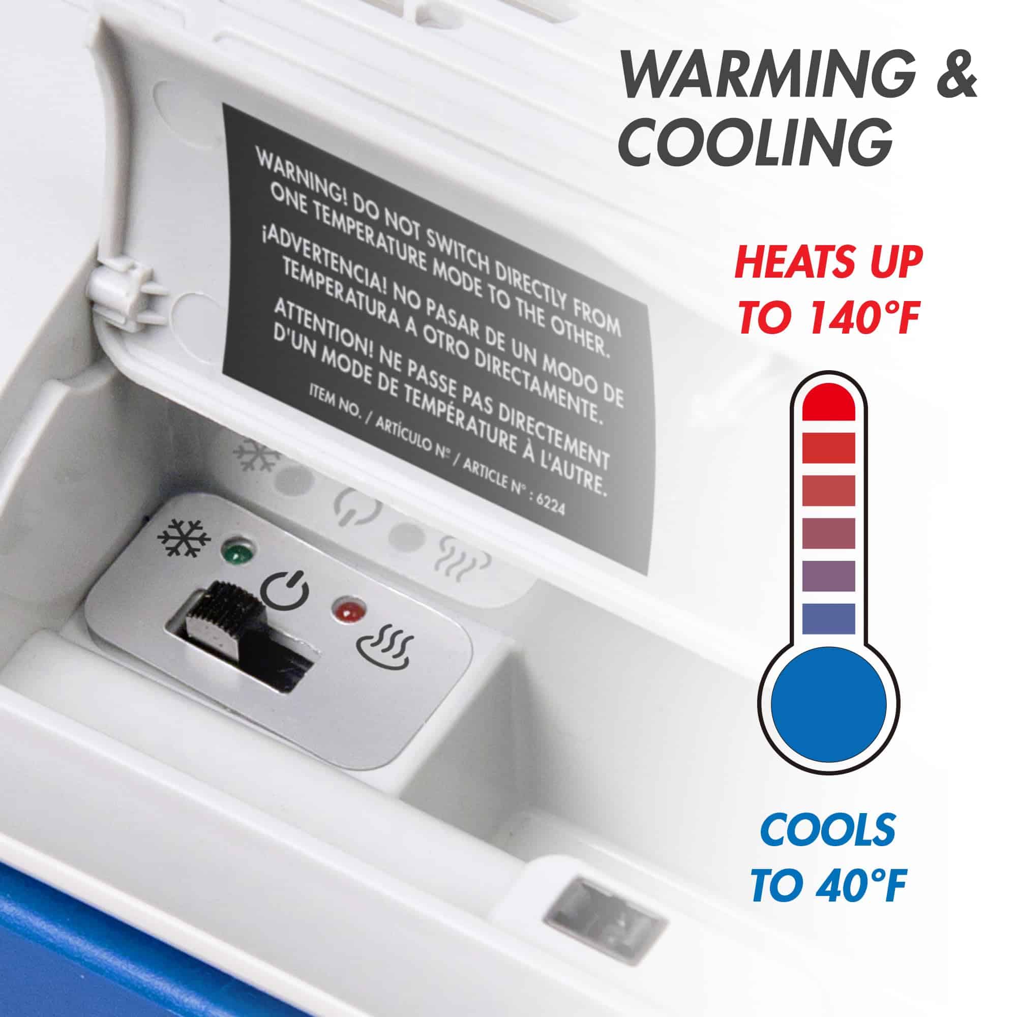 Wagan EL6224 12V Enfriador/Termoeléctrico Personal, 24 - Imagen 5