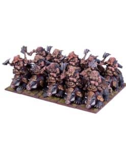 Juego de miniaturas del ejército de ogros de Mantic Games