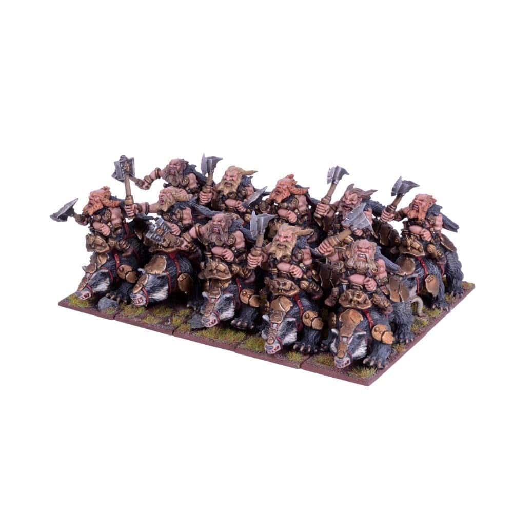 Juego de miniaturas del ejército de ogros de Mantic Games