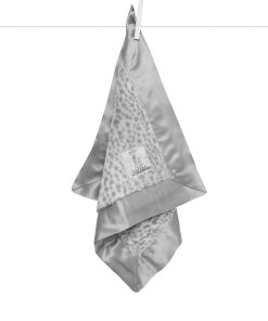 Manta para Bebé Little Giraffe Luxe Snow Leopard 14" x 14",