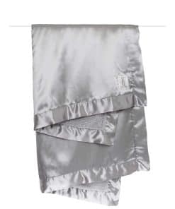 Manta para bebé de Chenille y Satén Little Giraffe 35" x