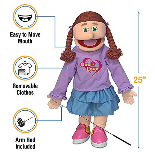 Marioneta de Cuerpo Completo de 25" Dios Es Amor, Niña - Imagen 4