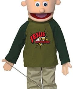 Títere de 25" Jesus es mi Superhéroe, Niño Durazno, Cuerpo