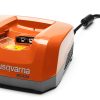 Cargador de batería de iones de litio Husqvarna QC330 40V