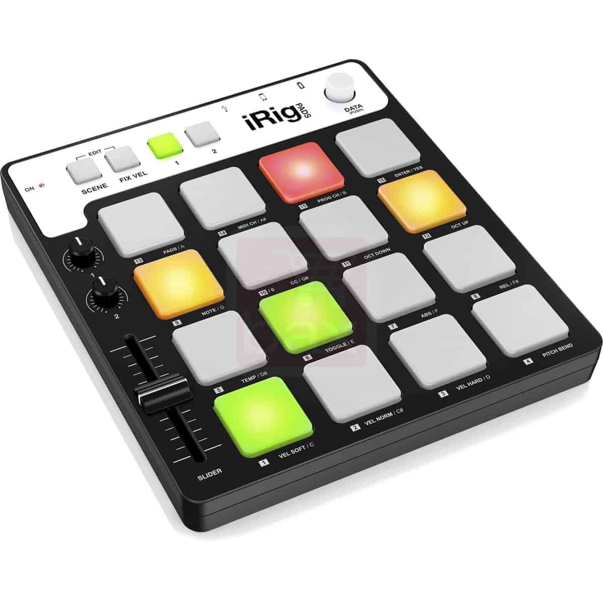 Controlador de ritmos MIDI IK Multimedia iRig Pads,
