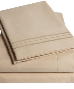 Juego de sábanas Supreme Collection Extra -Taupe