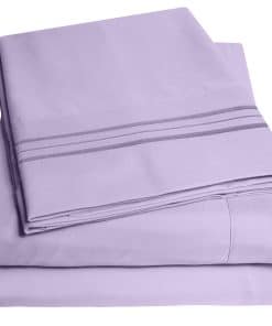 Juego de sábanas California King 1500 -Lavanda