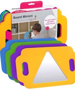 Espejos de Tablero Edushape, 4 Piezas - Enseña Reflexiones,