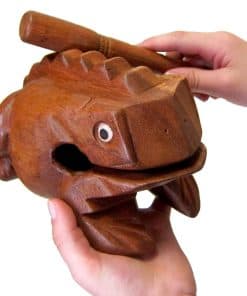 World Percussion USA Deluxe Extra-Large 8" Wood Frog Guiro