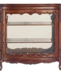 Hutch de colección Platinum Dollhouse Miniature Dijon Nogal