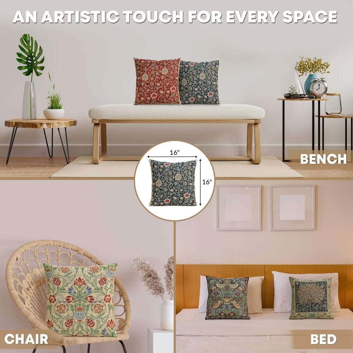 Fundas de Cojín Charlotte Home Furnishings 16x16 in, Funda - Imagen 6