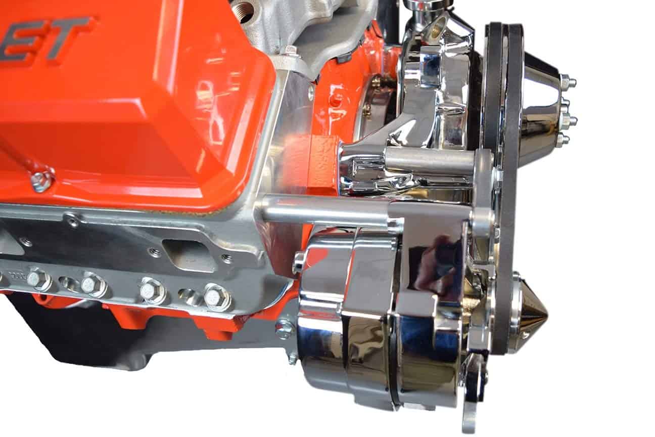 Soporte de alternador ajustable ICT Billet SBC Low Mount - Imagen 7