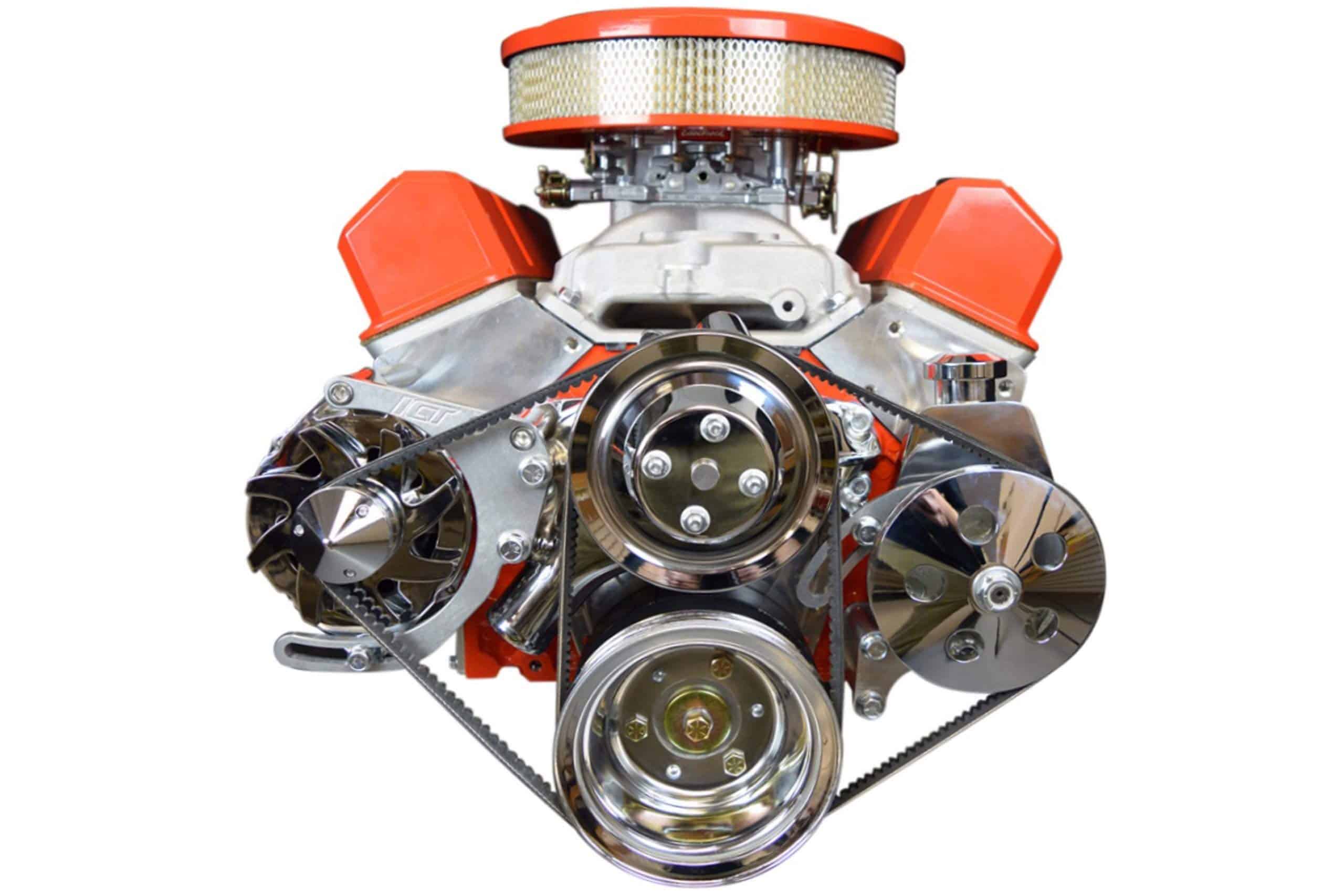 Soporte de alternador ajustable ICT Billet SBC Low Mount - Imagen 5