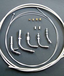 Kit de Cable de Acelerador de Acero Inoxidable Trenzado