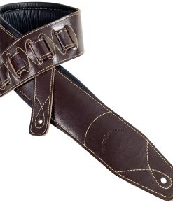 Correa de guitarra Walker & Williams Super Wide 4" de cuero