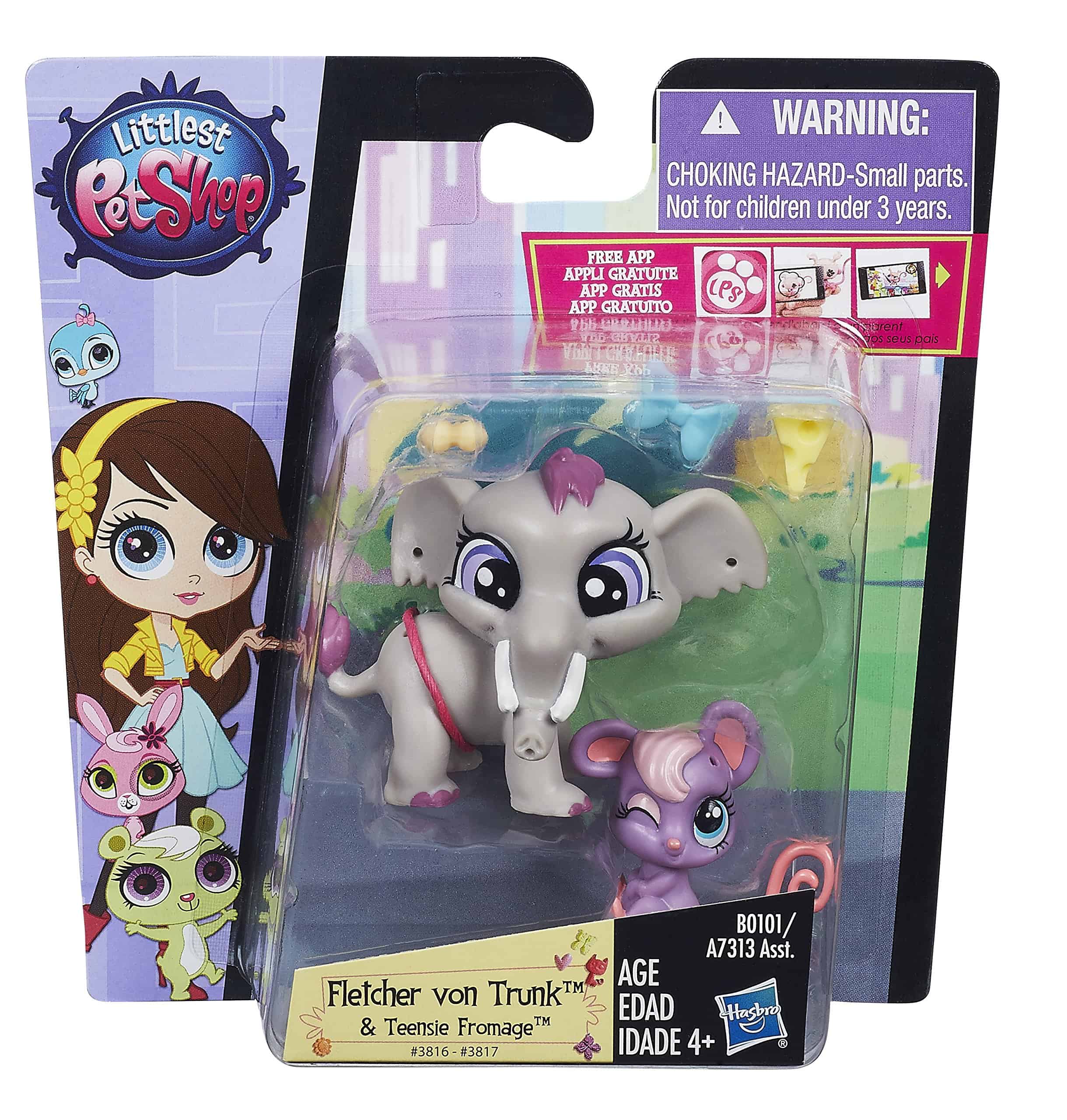 Littlest Pet Shop, Pet Pawsabilities, Fletcher von Trunk - Imagen 3