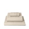 Juego de sábanas Mellanni Twin - Colección -Beige