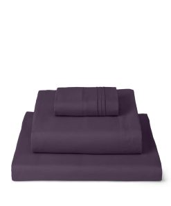 Juego de Sábanas Mellanni Twin - Colección -Morado
