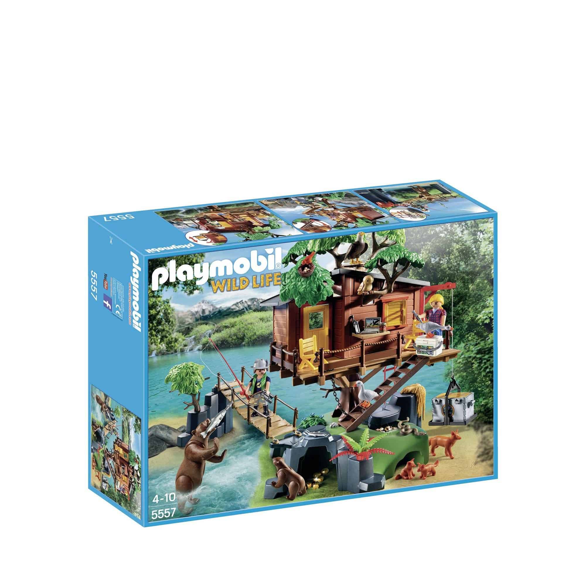 Kit de construcción de Casa del Árbol de Aventuras Playmobil