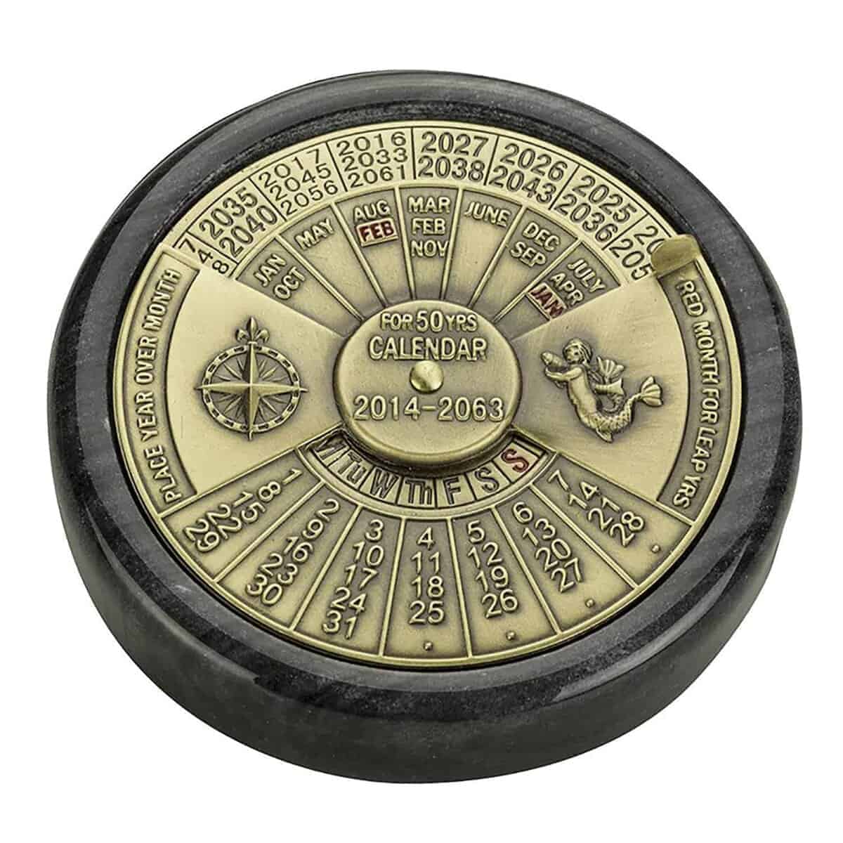 Calendario de Bolsillo de 50 Años de Authentic Models