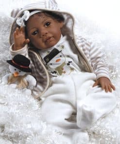 Paradise Galleries Muñeca Realista Reborn para Niña Negra -