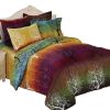 Set de ropa de cama Swanson Beddings Rainbow Tree 3 piezas: