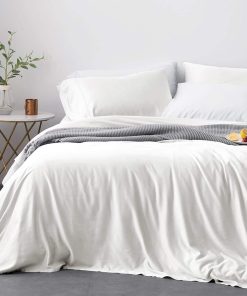 Juego de Sábanas Oasis Fine Linens Island -Blanco Arena