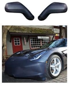 Conjunto de máscara delantera y espejos NoviStretch para C7