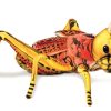 Juguete de Peluche de Saltamontes Locusta por Hansa,