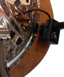 Myers Pickups Dobro Round Neck Resonator Guitar Pickup con