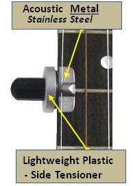 Capo para Quinta Cuerda de Banjo Banjo Highway - Acero - Imagen 3