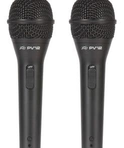 Micrófono de mano cardiode dinámico Peavey PVi 2, paquete