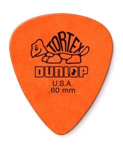 JIM DUNLOP 418R.60 Tortex Standard, Naranja, .60mm, 72/Bolsa