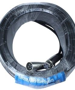 Cable de Micrófono XLR Macho a Hembra MCSPROAUDIO de 100