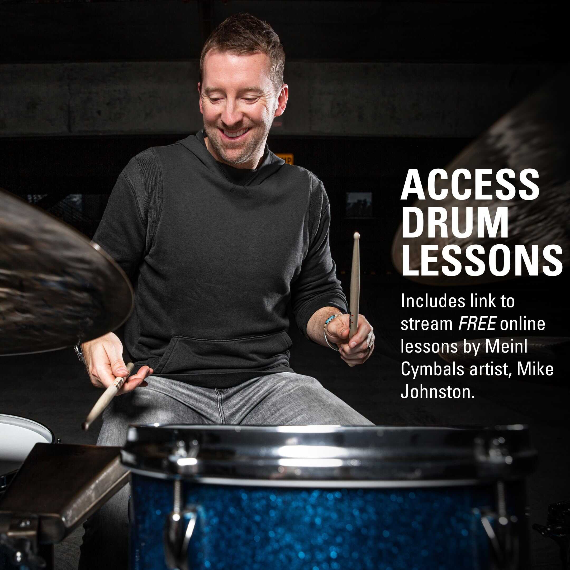 Set de Platillos Meinl Cymbals HCS para Batería con 13" - Imagen 5