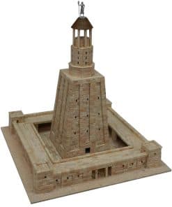 Faro de Alejandría Modelo de Construcción