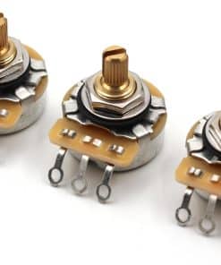 Potenciómetros CTS 250k para Guitarras y Bajos, Set de 3