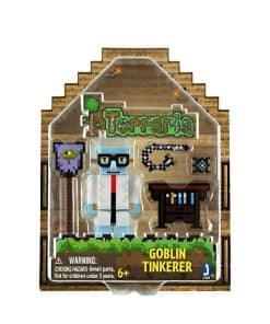 Figura de juguete del Técnico Goblin de Terraria con