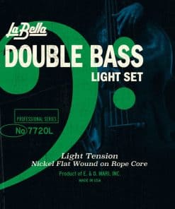 Cuerdas La Bella 7720L Double Bass Light Nickel Flat Wound