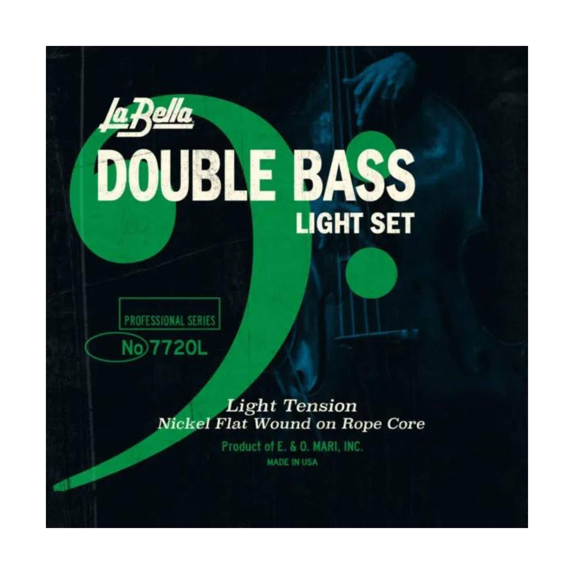 Cuerdas La Bella 7720L Double Bass Light Nickel Flat Wound - Imagen 3
