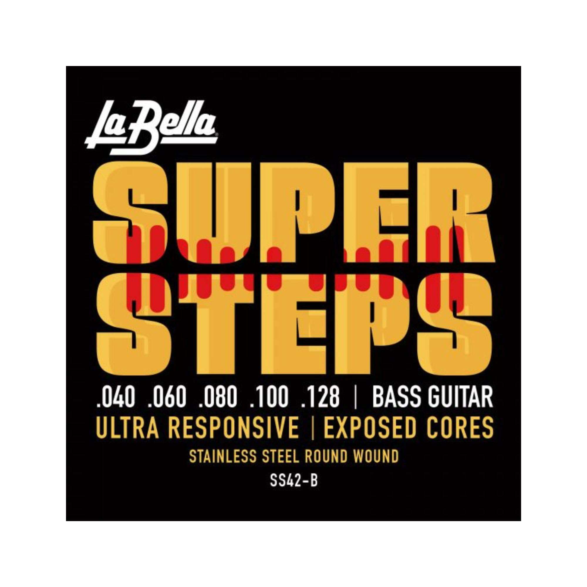 La Bella SS42-B Super Steps, 5-String - Cuerdas de bajo de