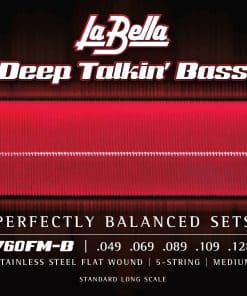 Cuerdas para Bajo La Bella 760FM-B Deep Talkin' de Acero
