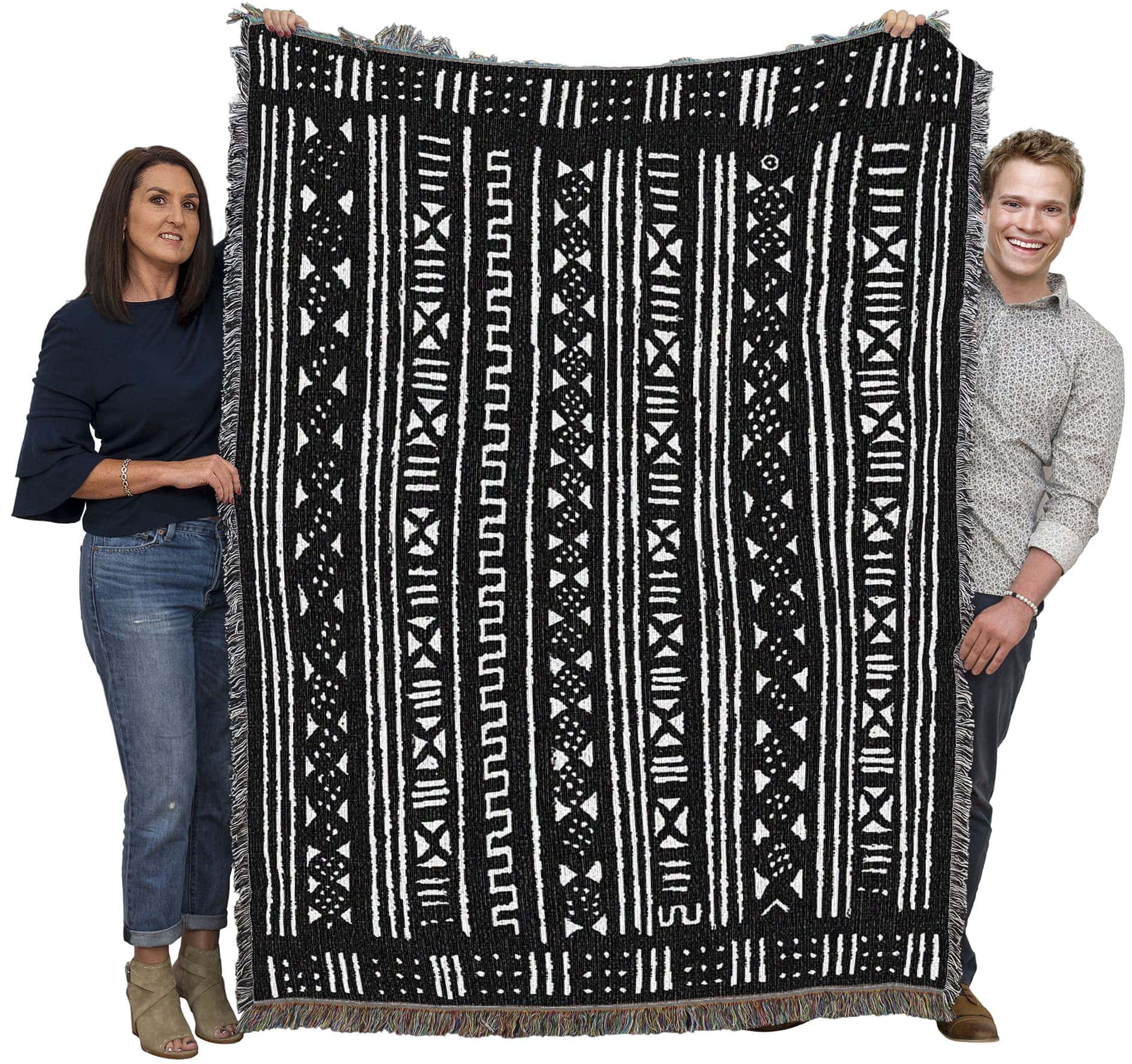 Manta Mud Cloth de Pure Country Weavers - Estilo Africano -