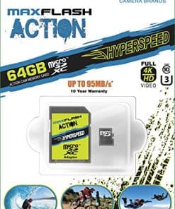 Tarjeta de memoria Maxflash Hyperspeed - 64GB SD64GRFU3M-A