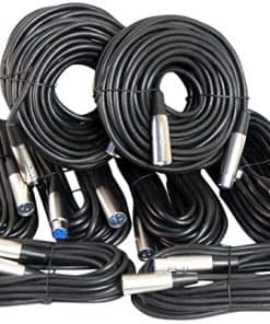 Kit de cables XLR/micrófono Your Cable Store: dos cables de
