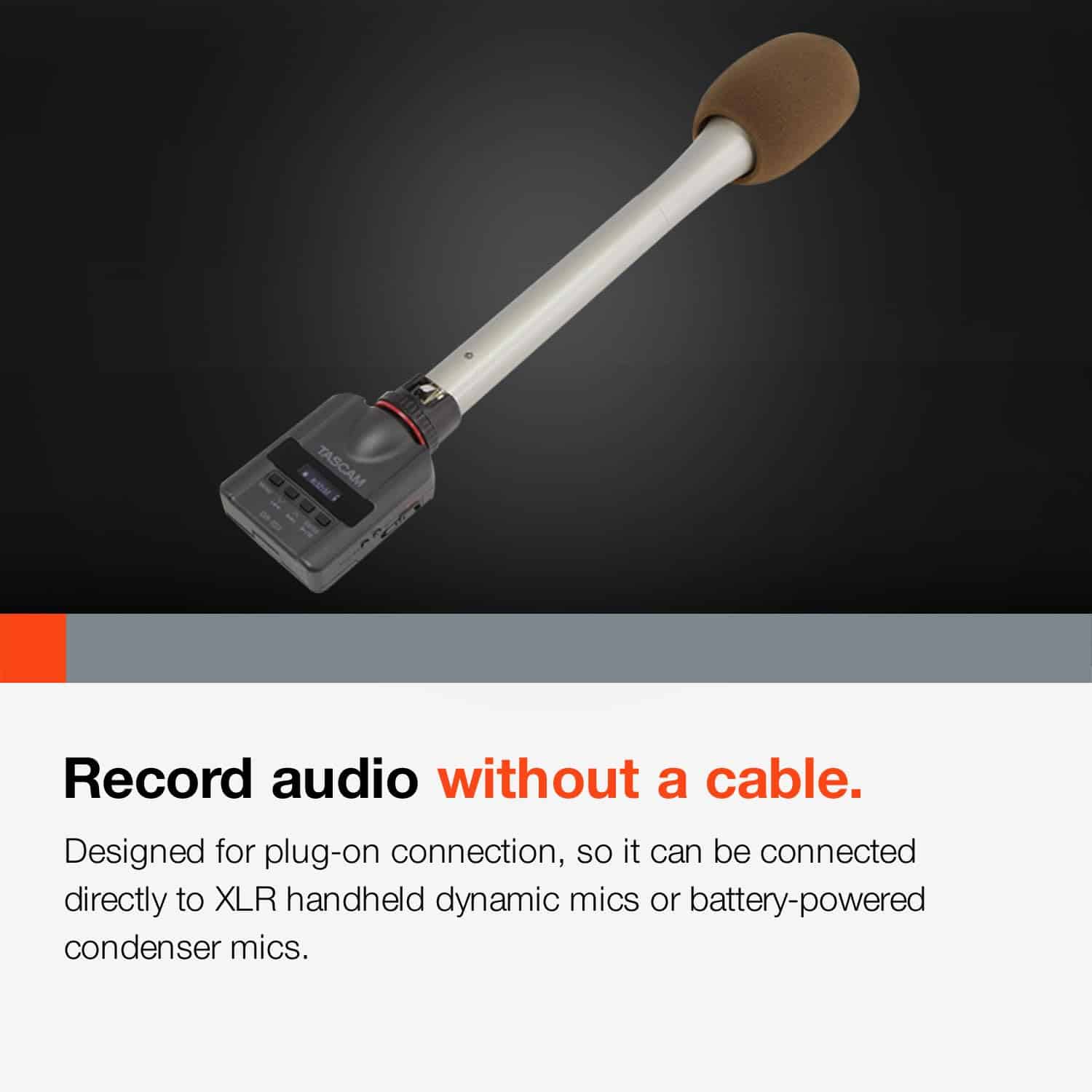 Grabadora Digital Portátil de Audio XLR TASCAM para - Imagen 6