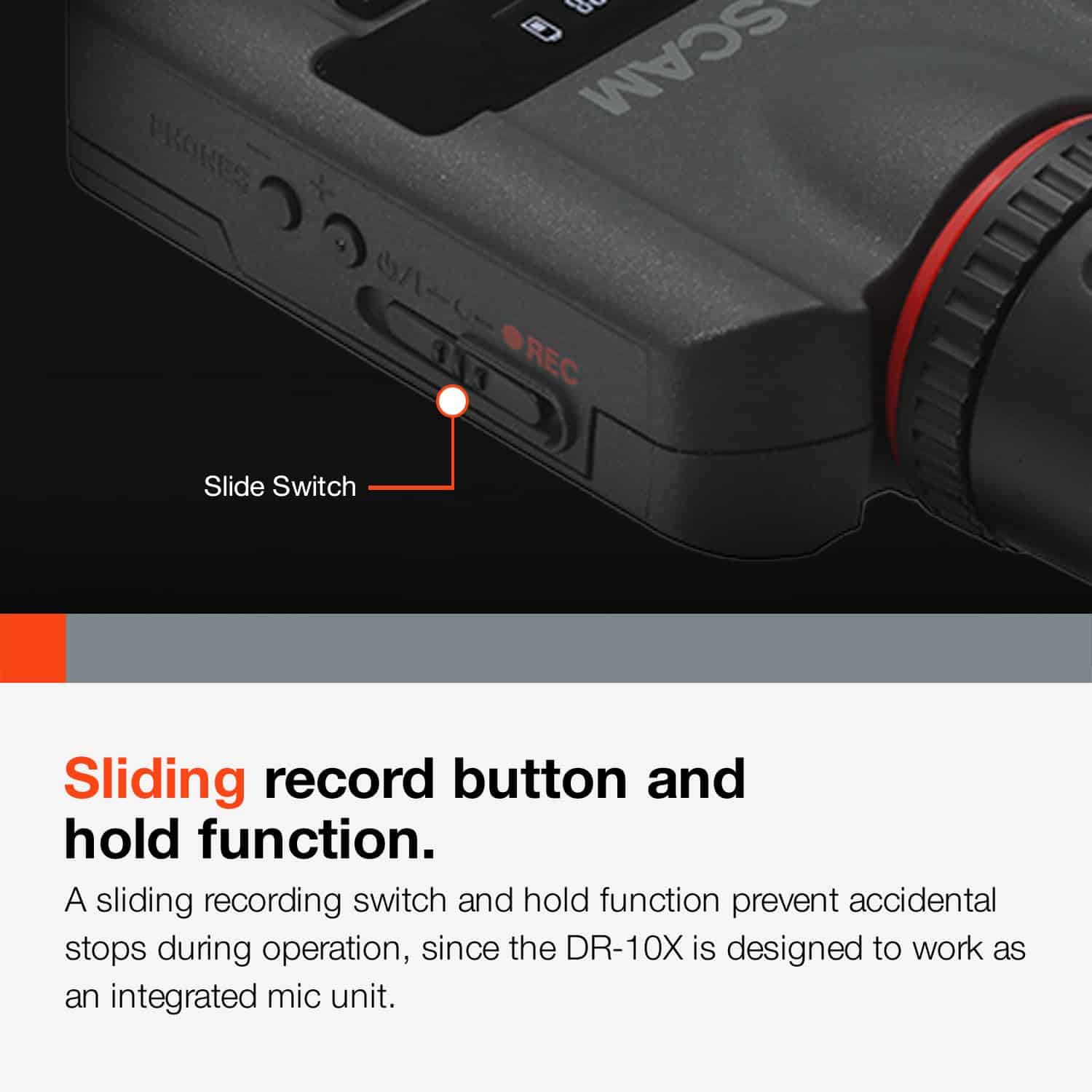 Grabadora Digital Portátil de Audio XLR TASCAM para - Imagen 9