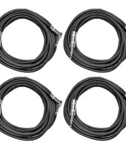 Cables de Guitarra Seismic Audio -Negro